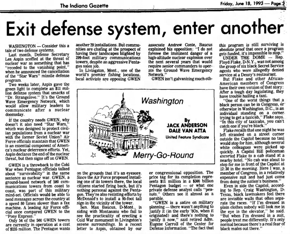 Indiana Gazette Clip, Tue Nov 18, 1986